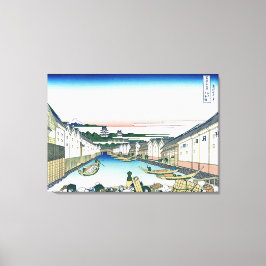 Nihonbashi-Brücke in Edo Leinwanddruck