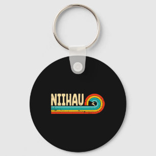 Niihau Surfen Hawaii Hawaiianische Inseln Vintage Schlüsselanhänger