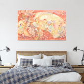 Nijino-Odori: A Rainbow Dance Leinwanddruck (Insitu (Schlafzimmer))