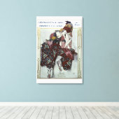 Nijinsky dans La Peri — Ballets Russes Leinwanddruck (Insitu (Holzboden))