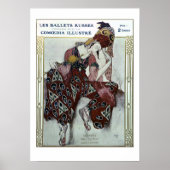 Nijinsky dans La Peri — Ballets Russes Poster (Vorne)