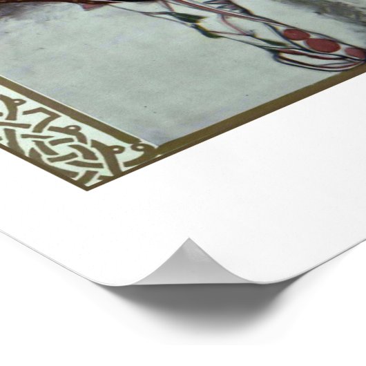 Nijinsky dans La Peri — Ballets Russes Poster (Ecke)