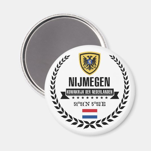 Nijmegen Magnet (Vorderseite/Rückseite)