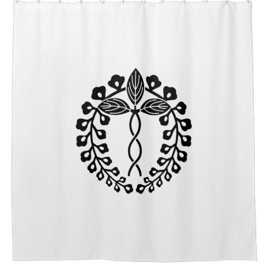 Nijo wisteria duschvorhang (Vorderseite)