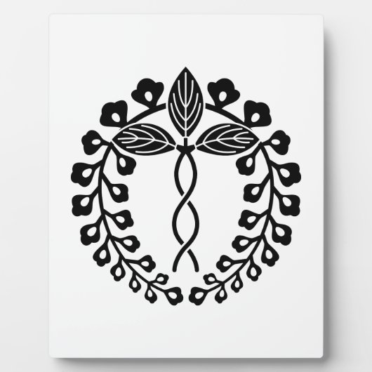 Nijo wisteria fotoplatte (Vorderseite)