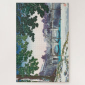 Nijubashi Bridge by Tsuchiya Koitsu Puzzle (Vertikal)