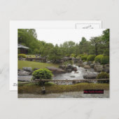 Nijyou Castle Gardens Postkarte (Vorne/Hinten)
