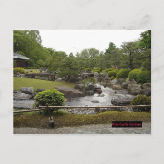 Nijyou Castle Gardens Postkarte