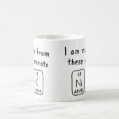 Nik Periodenname Tasse (Mittel)