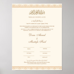 Nikah Certificate Online Poster