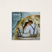 NIKAH - Hochzeitbudget Agate Gold Aquamarines FOTO (Vorderseite)