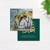 NIKAH - Hochzeitbudget Agate Gold Aquamarines FOTO (Schreibtisch)