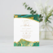 NIKAH Islamic Bismillah Wedding Einladungen Hausha (Stehend Vorderseite)