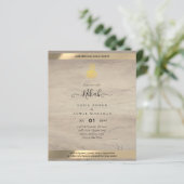 NIKAH - Islamische Einladungs-Kalligrafie für Hoch (Stehend Vorderseite)