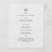 NIKAH - islamische Hochzeiteinladungs-Kalligrafie- (Rückseite)