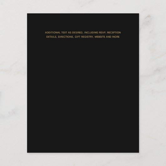 NIKAH - Modernes Green Gold Budget (Rückseite)