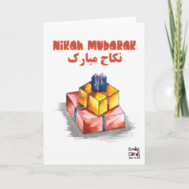 Nikah Mubarak with Sweets Karte