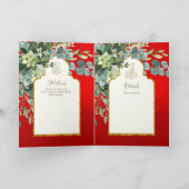 Nikah Walimah Wedding Invitation Program UAWG Karte (Innenseite)