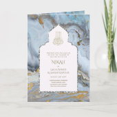 Nikah Walimah Wedding Invitation Program UAWG Karte (Vorderseite)