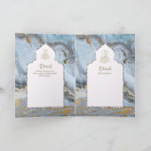 Nikah Walimah Wedding Invitation Program UAWG Karte (Innenseite)