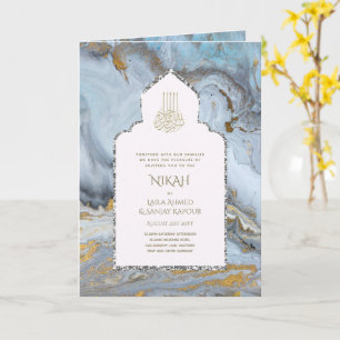 Nikah Walimah Wedding Invitation Program UAWG Karte