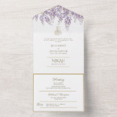 NIKAH WALLIMAH Blume All In One Einladung