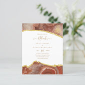 NIKAH Wedding Einladungen Modern Sparkle (Stehend Vorderseite)