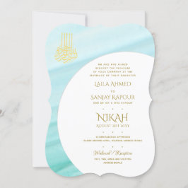 Nikah Wedding Invites | Islamischer Walimah Modern Einladung