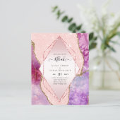 Nikah Wedding lädt AGATE GOLD GLITZER BUDGET ein (Stehend Vorderseite)