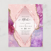 Nikah Wedding lädt AGATE GOLD GLITZER BUDGET ein (Vorderseite)