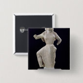 Nike, von Delos, c.550 BC Button (Vorne & Hinten)