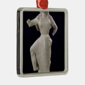 Nike, von Delos, c.550 BC Silbernes Ornament (Rechts)