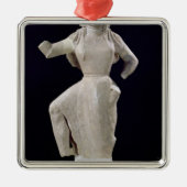 Nike, von Delos, c.550 BC Silbernes Ornament (Vorne)