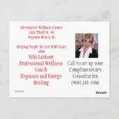 Niki LaMontCertified Ma... -Gestalted Postkarte (Rückseite)