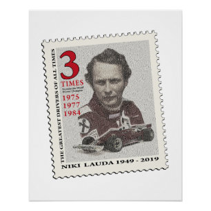 Niki Lauda Poster