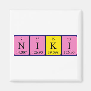 Niki Periodenmagnet Magnet