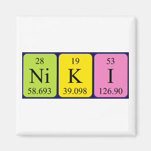 Niki Periodenmagnet Magnet