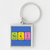 Niki-Serienname Schlüsselanhänger (Vorne)