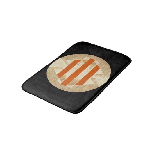 Nikias Logo Badematte (Schrägansicht)