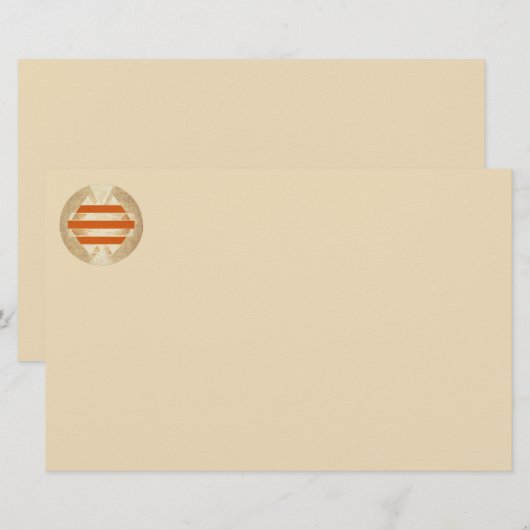 Nikias Logo Briefpapier (Vorne/Hinten)