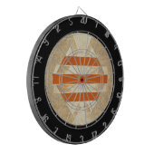 Nikias Logo Dartscheibe (Vorderseite Links)