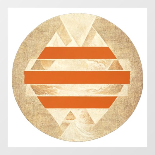 Nikias Logo Fensteraufkleber (Blatt)