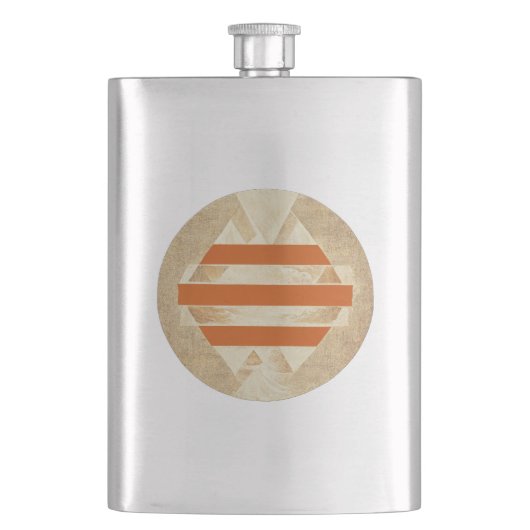 Nikias Logo Flachmann (Vorderseite)