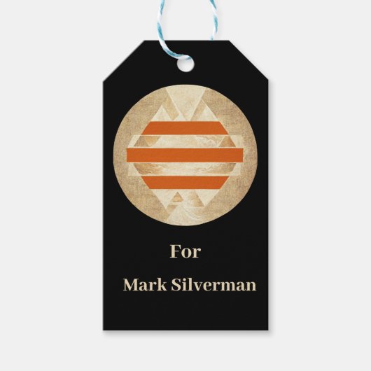 Nikias Logo Geschenkanhänger (Vorderseite)