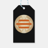 Nikias Logo Geschenkanhänger (Rückseite)