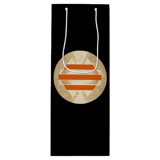 Nikias Logo Geschenktüte Für Weinflaschen (Vorderseite)