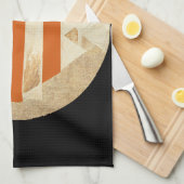 Nikias Logo Geschirrtuch (Viertel Falte)