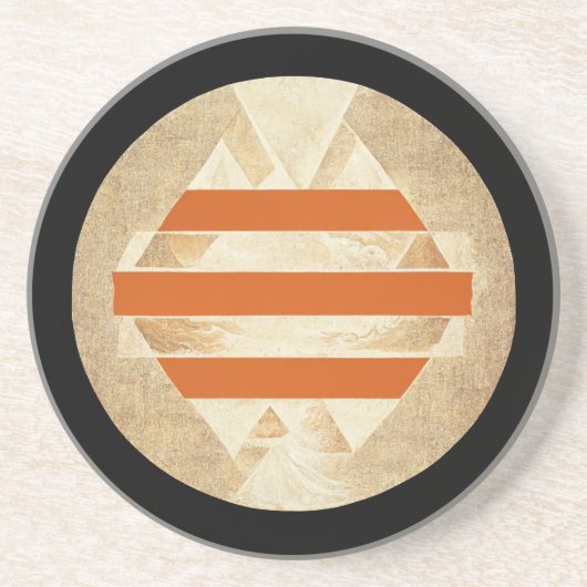 Nikias-Logo Getränkeuntersetzer (Vorne)