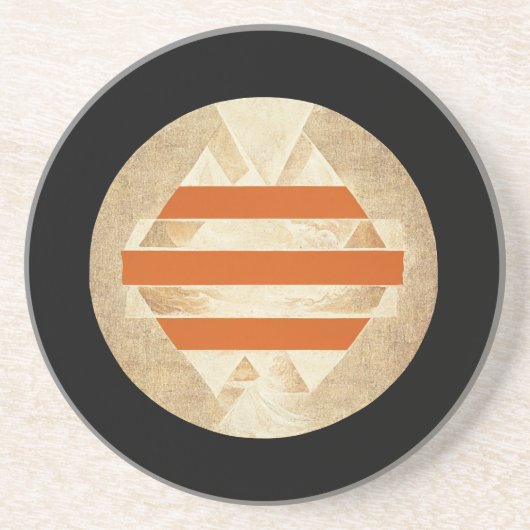 Nikias-Logo Getränkeuntersetzer (Vorne)