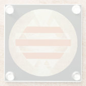 Nikias Logo Glasuntersetzer (Rückseite)